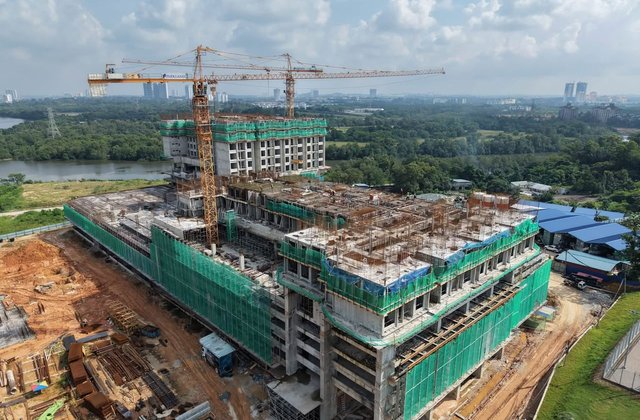 R&F Phase 3 工程进度航拍